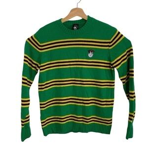 Disney X Forever 21 Peg Leg Pete Striped Sweater Green Men’s S
